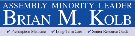 Assembly Minority Leader Brian M. Kolb -Prescription Medicine -Long-Term Care -Senior Resource Guide