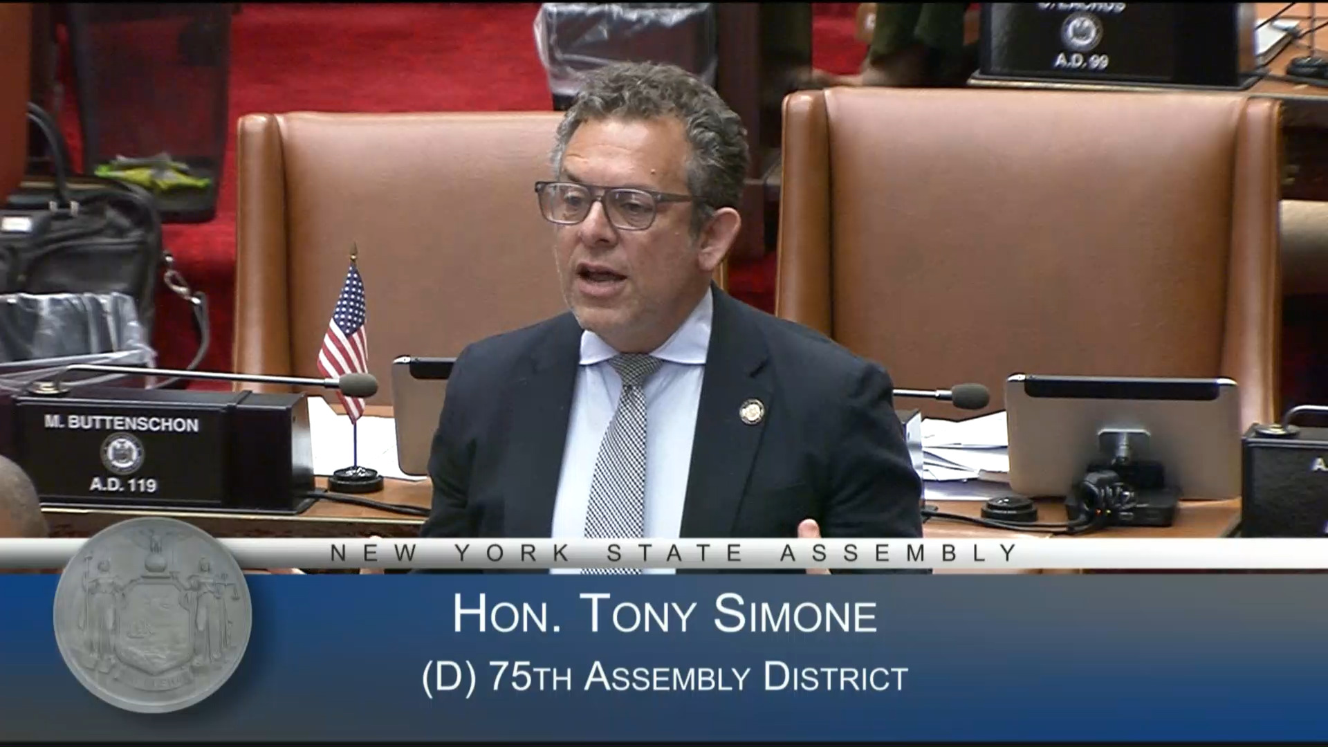 Simone Votes in Favor of Education, Labor, Housing, and Family Assistance Budget Bill