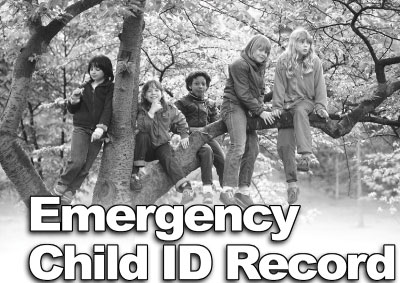 Emergency Child ID Record