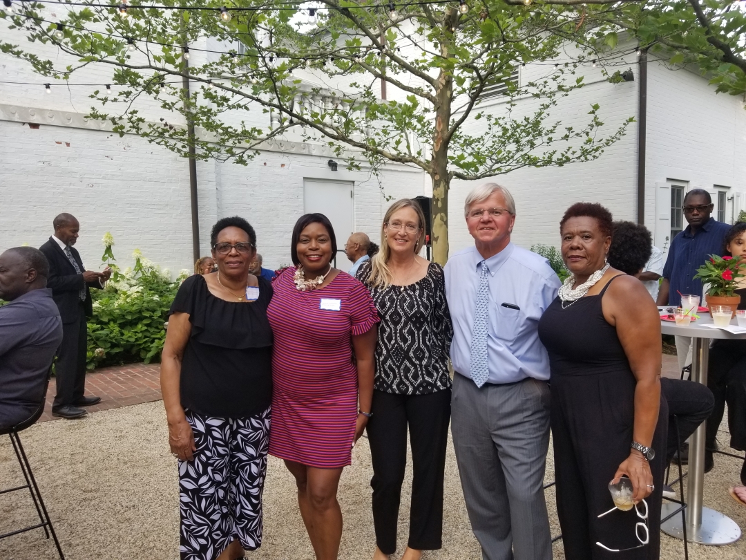 Assemblyman Fred Thiele and Suffolk County Legislator Bridget Fleming joined the Southampton African American Museum, Eastville Historical Society, and the family members of World War II Veterans and