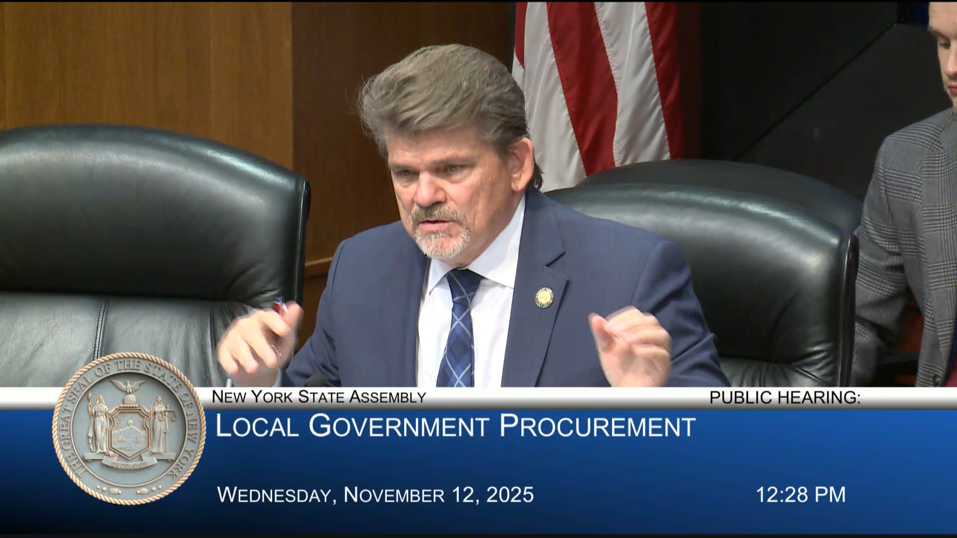 NCPP Representative Testify During a Public Hearing on Current Local Government Procurement Laws