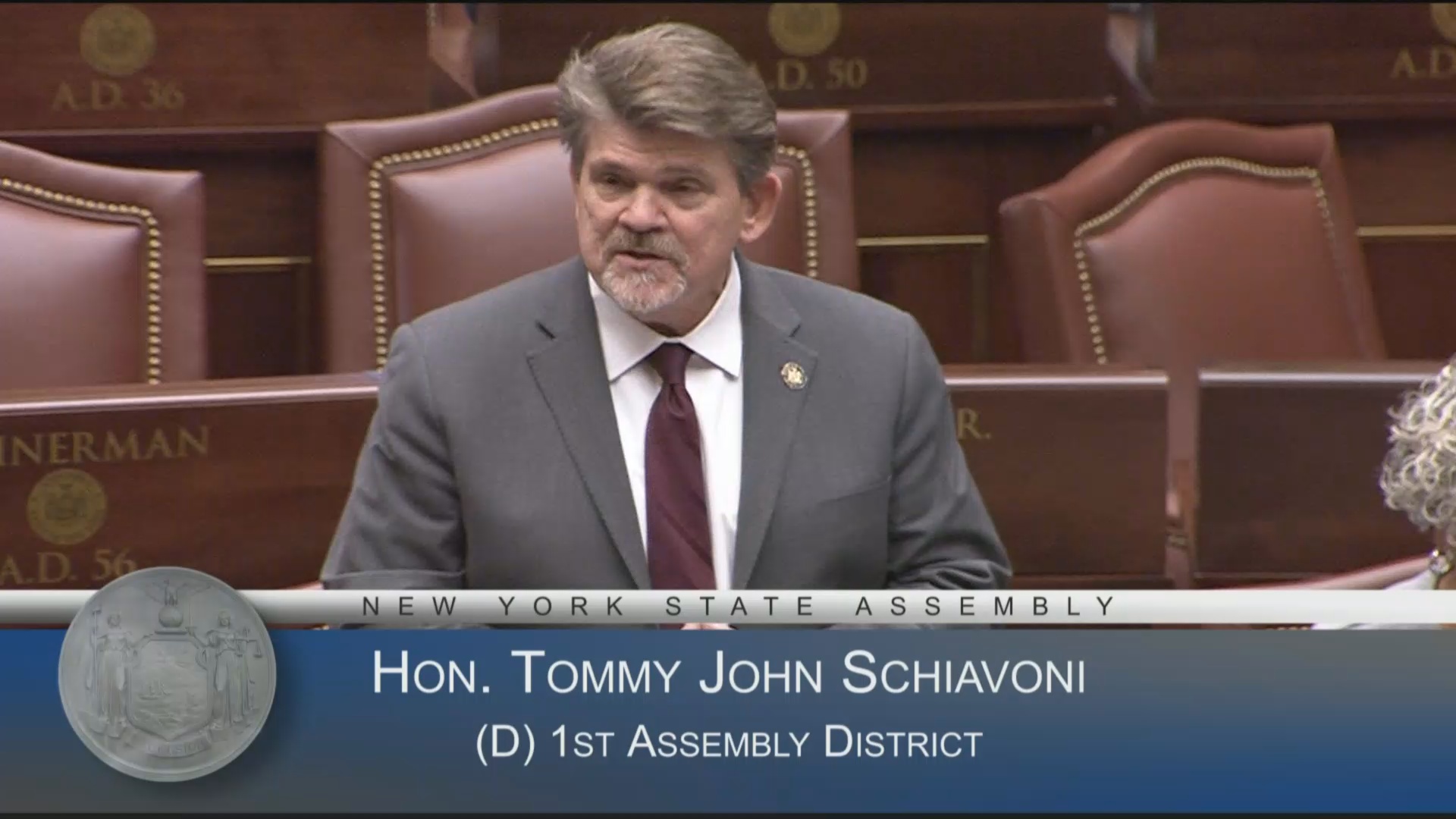 Easthampton Supervisor Visits the Assembly