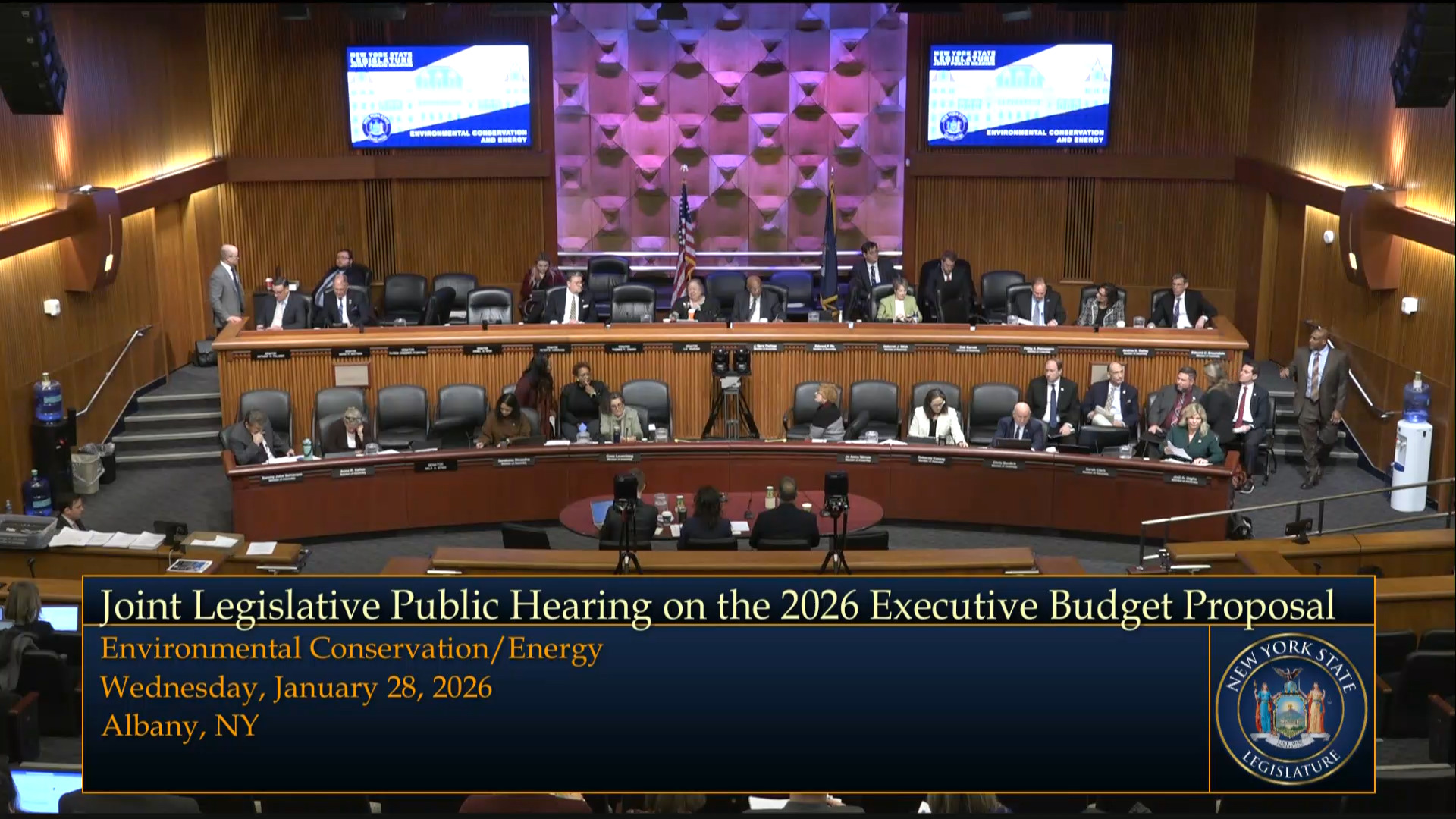 DEC Commissioner Testifies During Budget Hearing on Environmental Conservation