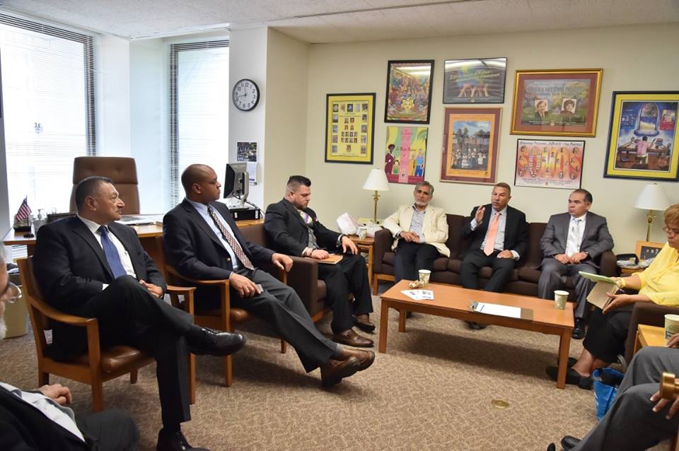 Assemblyman Ramos brought together a group of clergy from around the 6th district to meet with Deputy Commissioner Karim Camara of the NYS Office of Faith Based Community Development Services. The mee