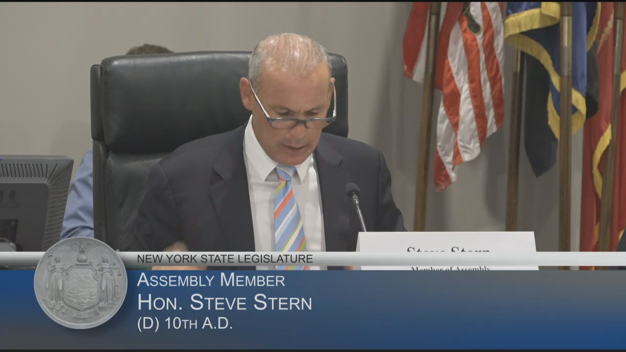 Stern Questions Advocate Ryan Madden at Hearing on the Provision of Electric Service on LI