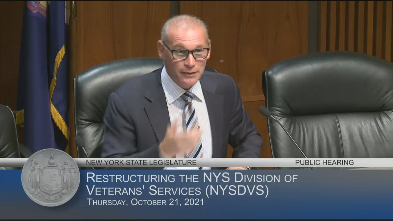 Distinguished Members of the Veterans Community Testify at Hearing on Restructuring the NYS Division of Veterans’ Services