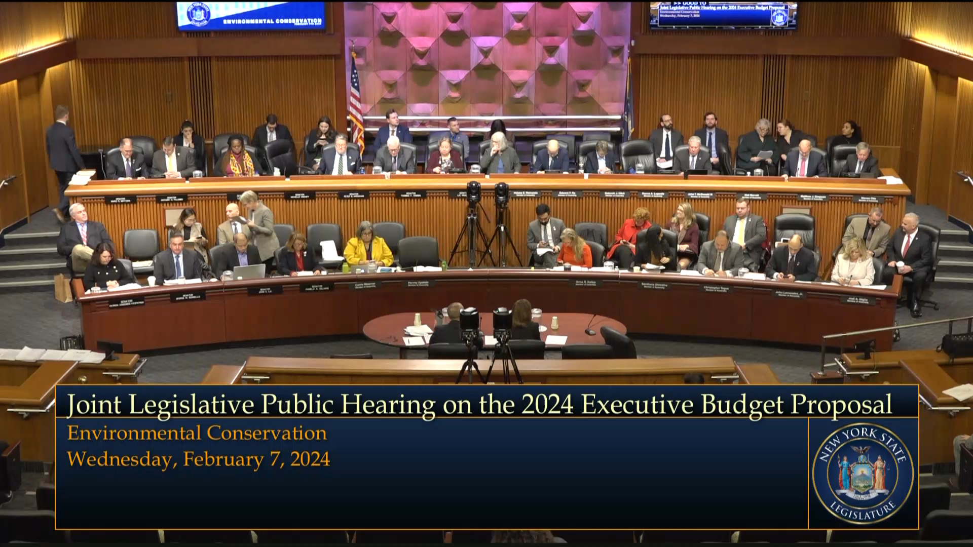 NYSERDA President Testifies During Budget Hearing on Agriculture, Environmental Conservation and Energy