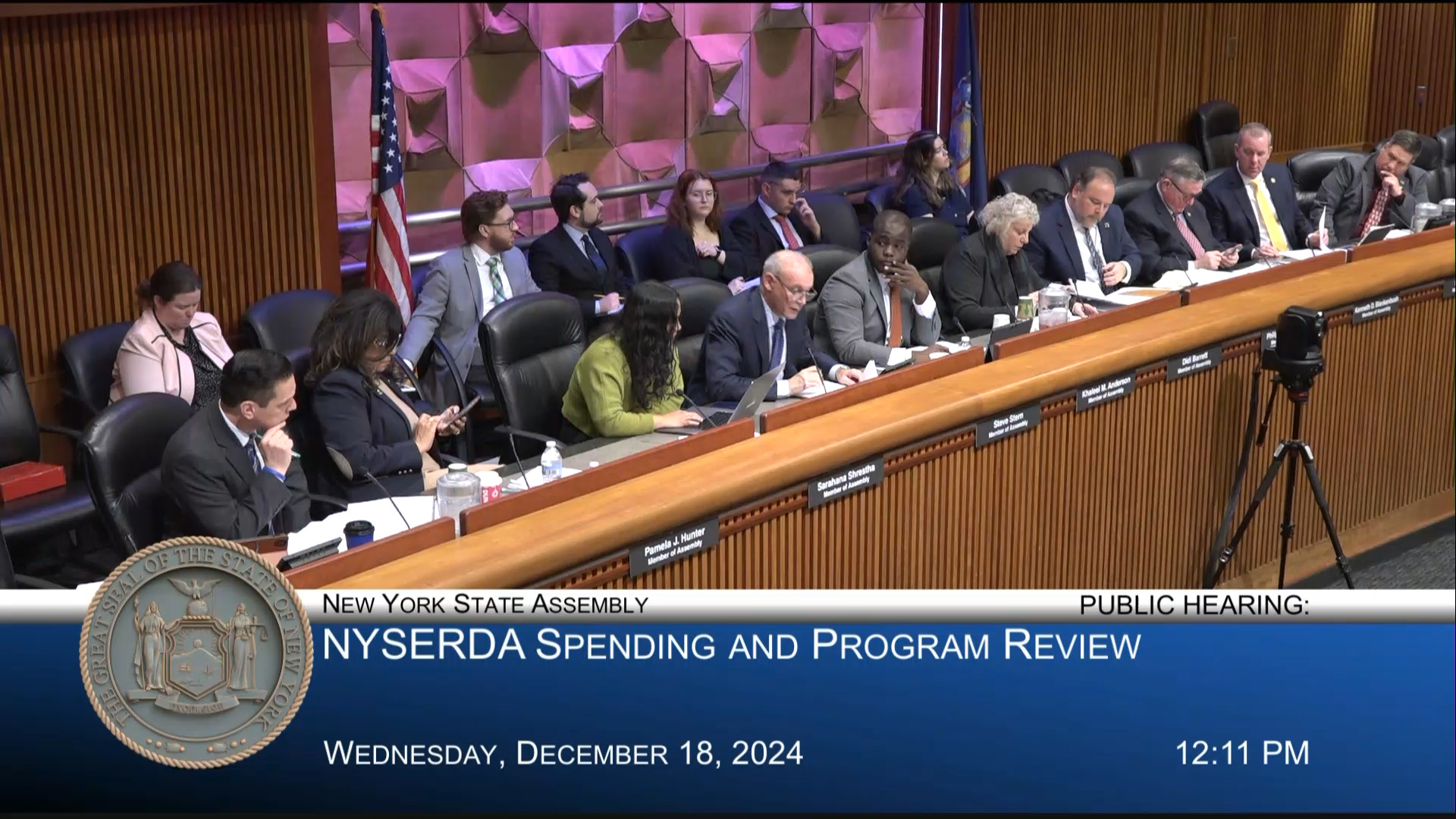 NYSERDA and Dept. of Public Service Officials Testify During Hearing on NYSERDA’s Spending and Program Effectiveness