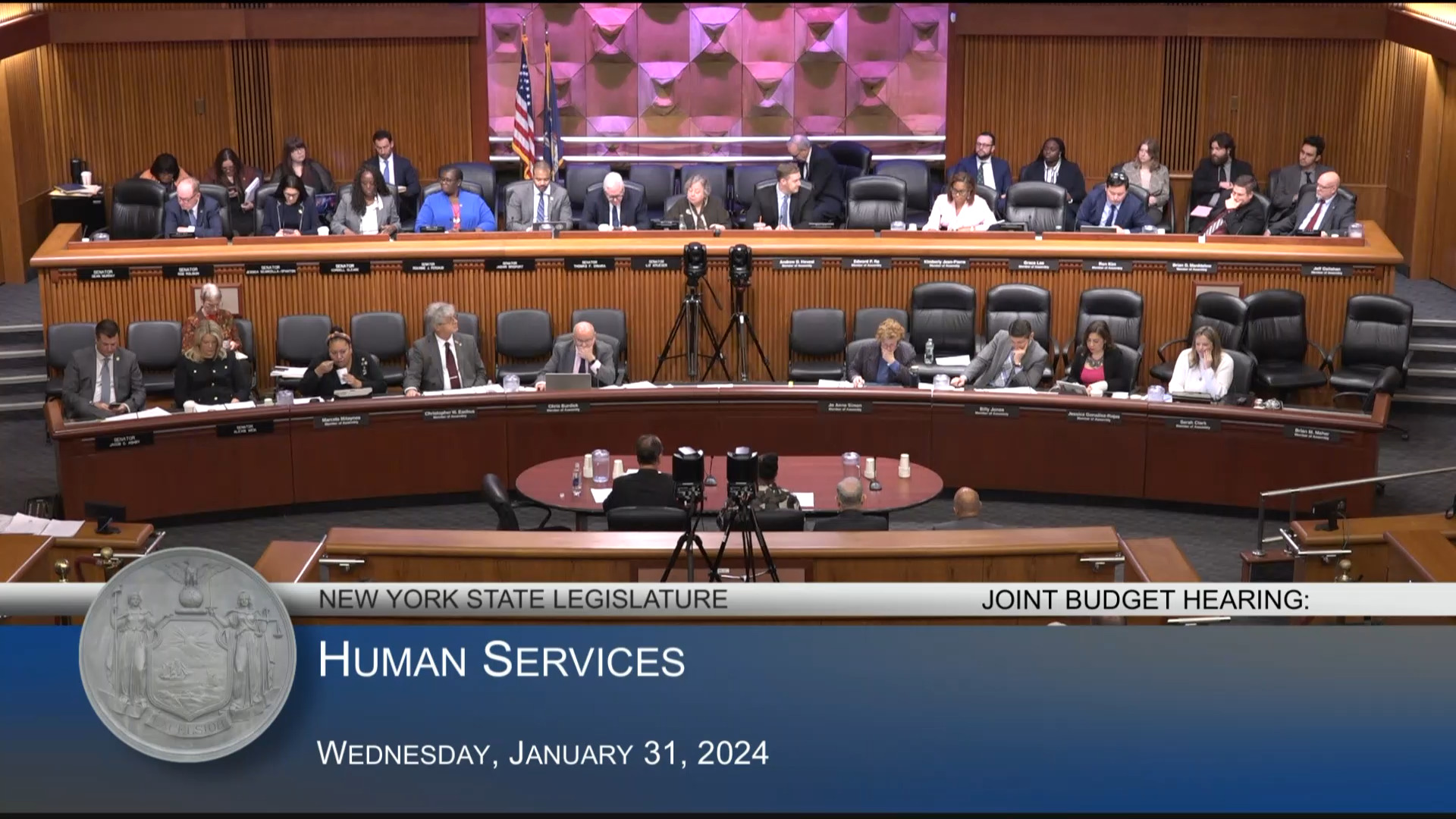 Veterans’ Affairs Commissioner Testifies During Budget Hearing on Human Services