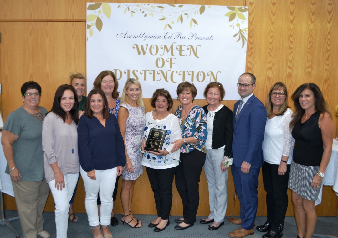 Assemblyman Ed Ra (R,C,I-Franklin Square) recently held his annual Women of Distinction Ceremony at the Westbury Public Library. Ra honored educators, volunteers, civic-minded entrepreneurs and public