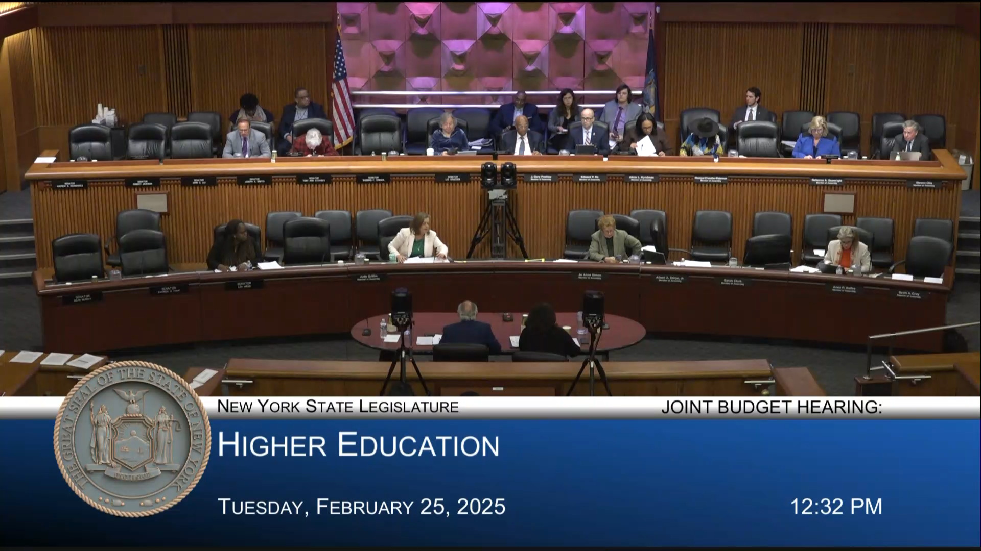 Griffin Questions Dr. Guillermo Linares During Joint Budget Hearing on Higher Education