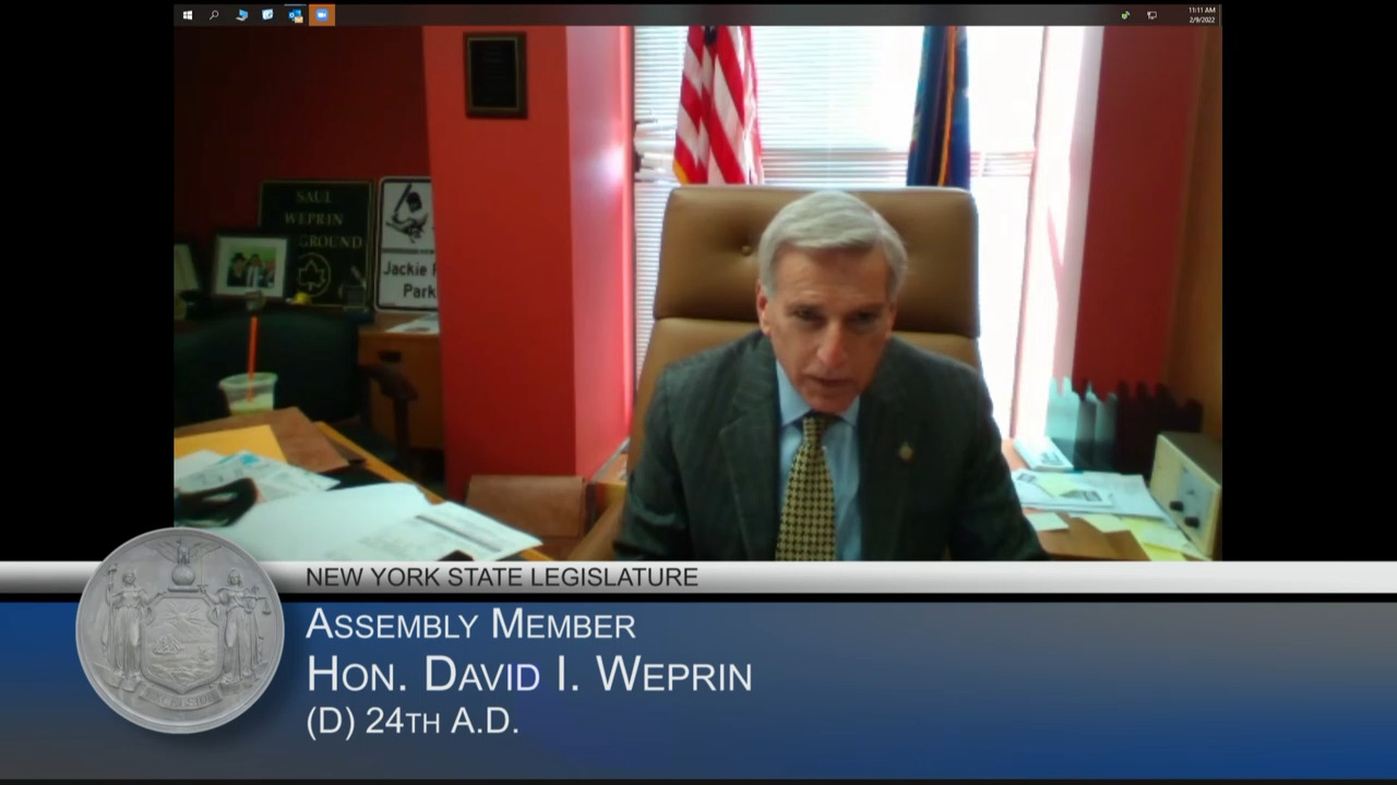 Weprin Questions NYC Mayor During Budget Hearing on Local /General Government