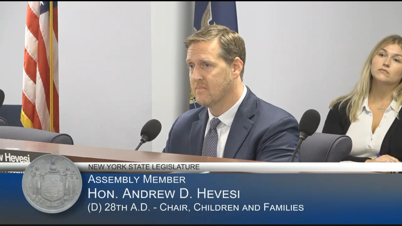 Hevesi Questions NYC Children Services Commissioner at Hearing on the Child Welfare System and Mandatory Reporting of Child Abuse or Maltreatment in NYS