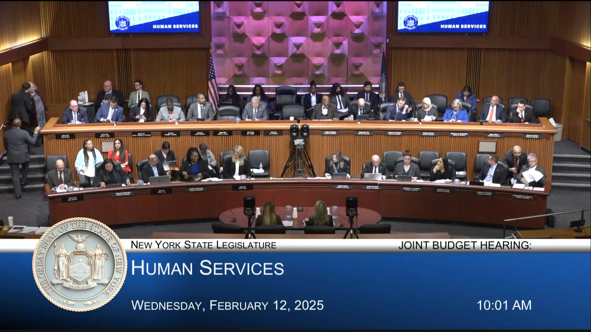 OCFS Commissioner Testifies During Joint Budget Hearing on Human Services