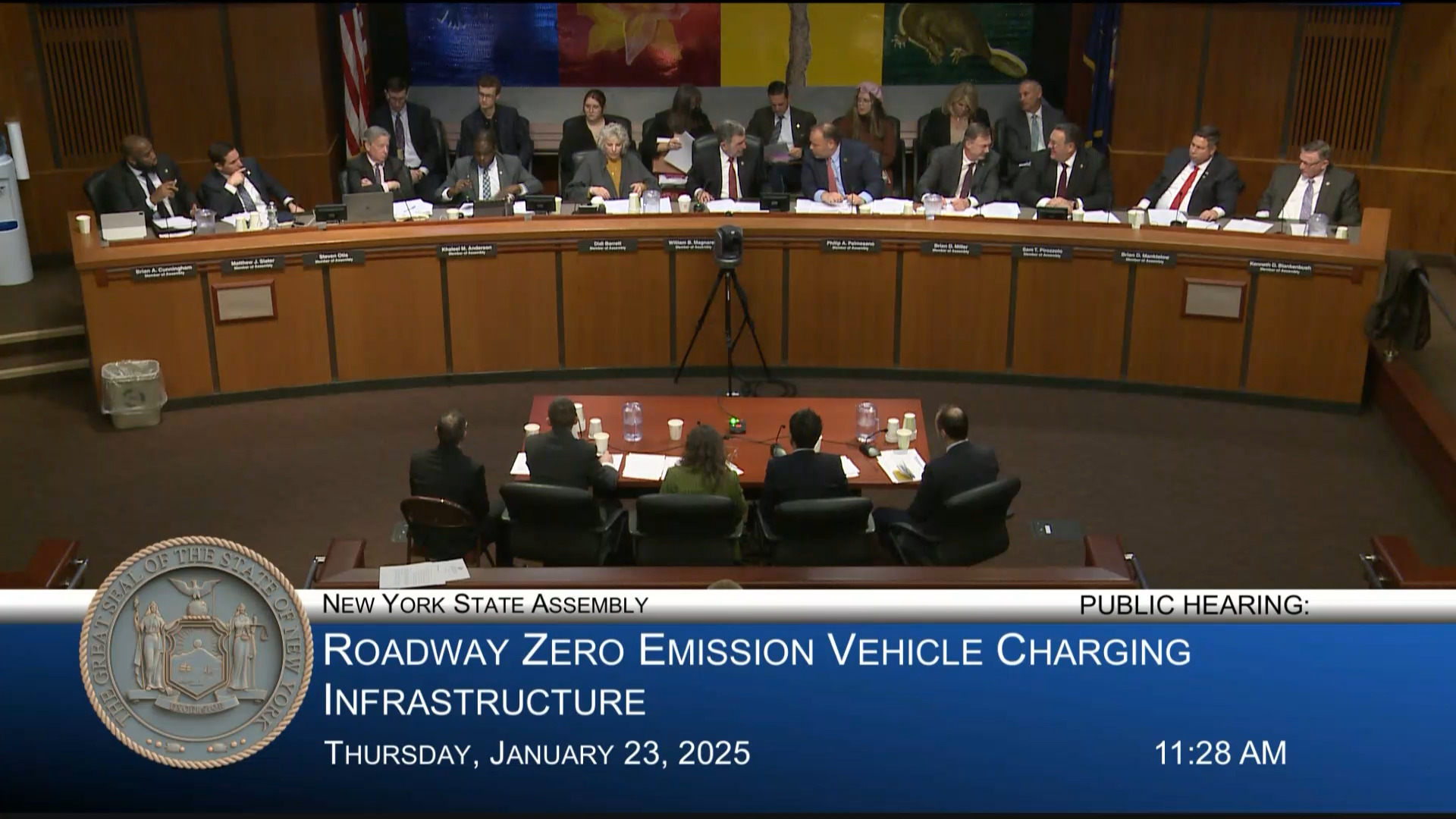 Energy Company Representatives Testify at Hearing on Availability of Charging Stations on NY Roadways