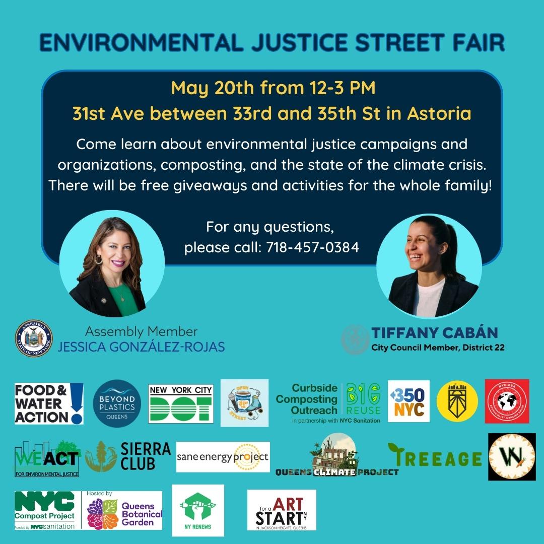 Environmental Justice Street Fair - May 20, 2023