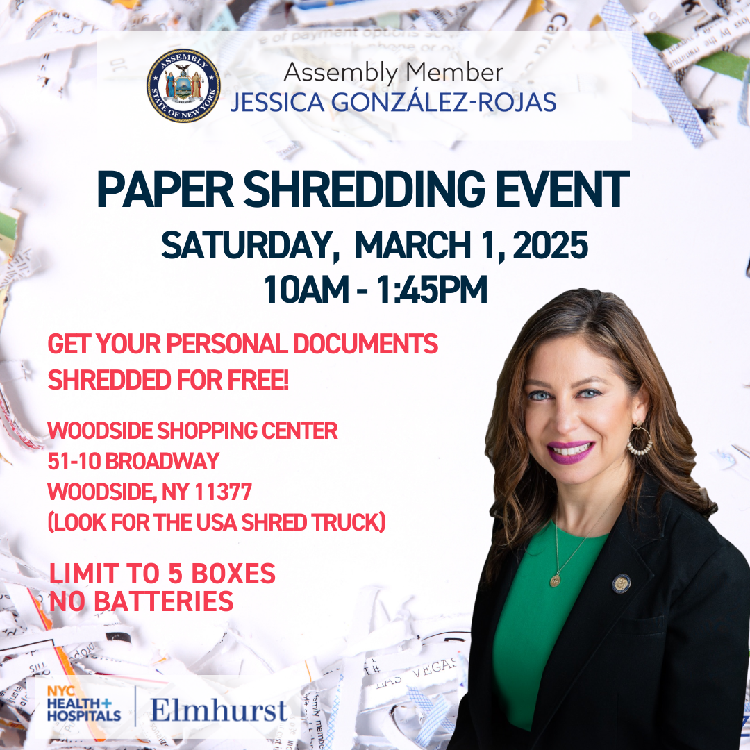 Paper Shredding Event- March 1, 2025