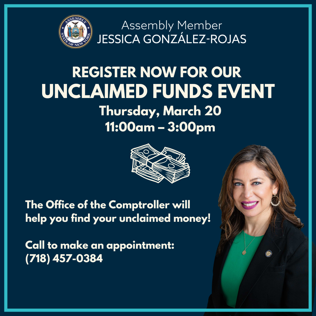 Unclaimed Funds - March 20, 2025