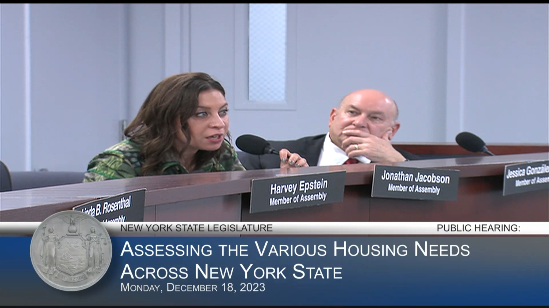 Assembly Holds a Public Hearing to Assess the Various Housing Needs Across NYS