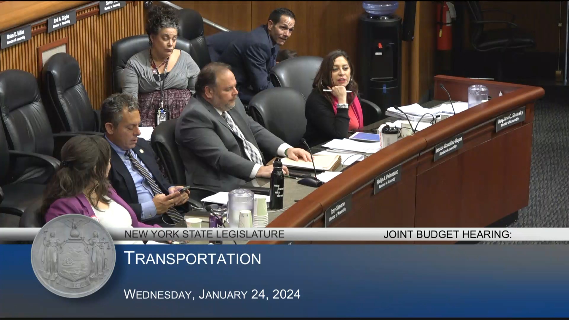 DOT Commissioner Testifies During Joint Budget Hearing on Transportation
