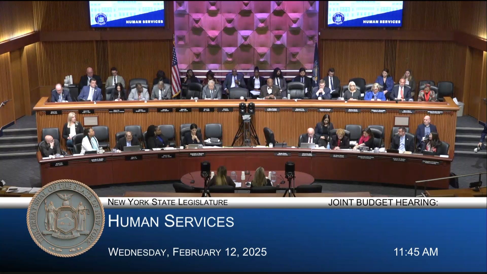 OTDA Commissioner Testifies During Joint Budget Hearing on Human Services