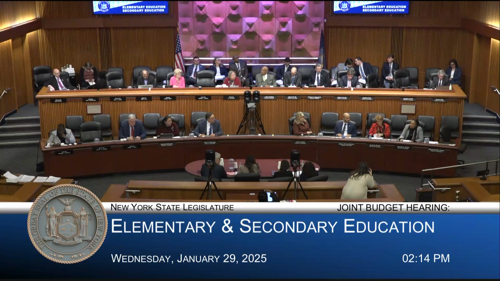 NYC Schools Chancellor Testifies During Budget Hearing on Elementary and Secondary Education