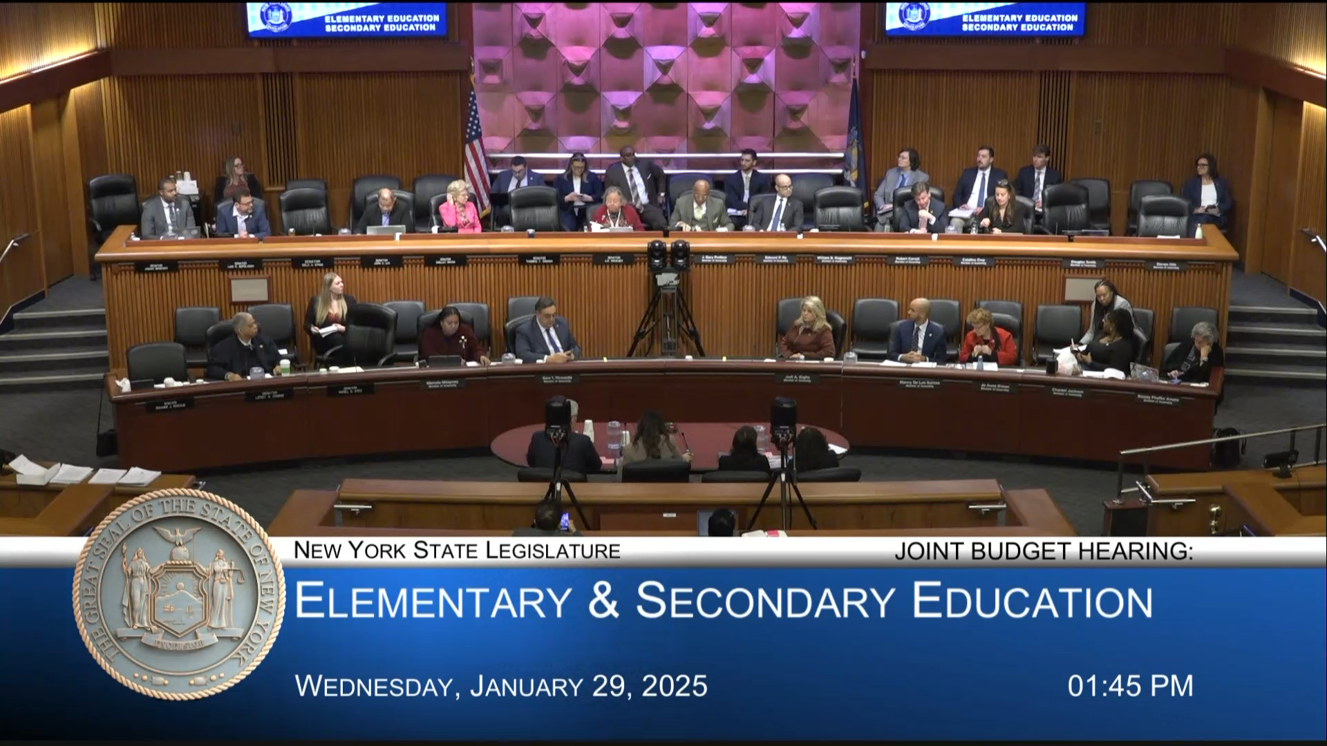 NYC Schools Chancellor Testifies During Budget Hearing on Elementary and Secondary Education