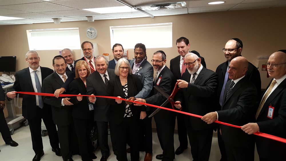 Assemblywoman Weinstein joined administrators and medical professionals at Community Hospital as they celebrated the grand opening of their expanded Emergency Room. Others in attendance were Senator S