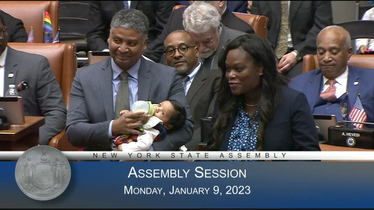 Assemblymember Bichotte-Hermelyn Welcomes Family to the Assembly