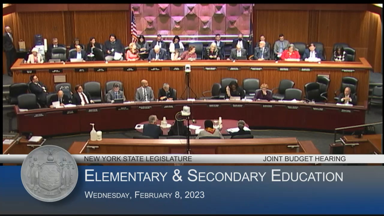 Chancellor Banks Testifies During Budget Hearing on Education