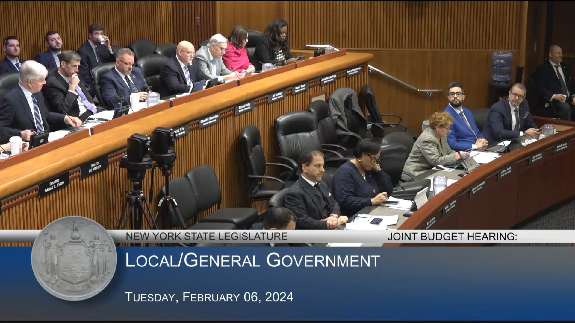 Mayor Adams Testifies During Budget Hearing on Local/General Government