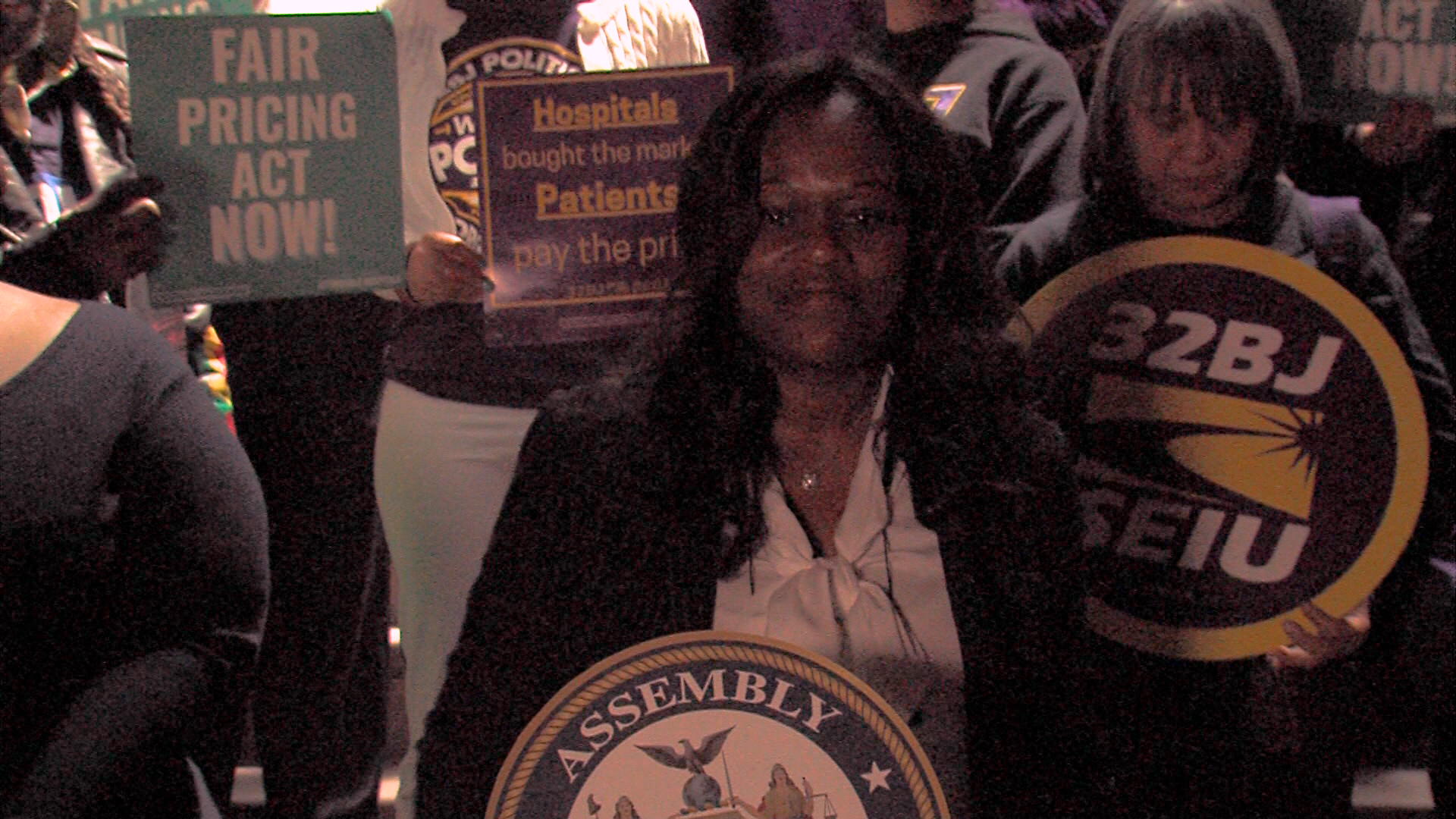Bichotte Hermelyn Joins 32 BJ/SEIU Members Calling for Passage of Fair Pricing Act
