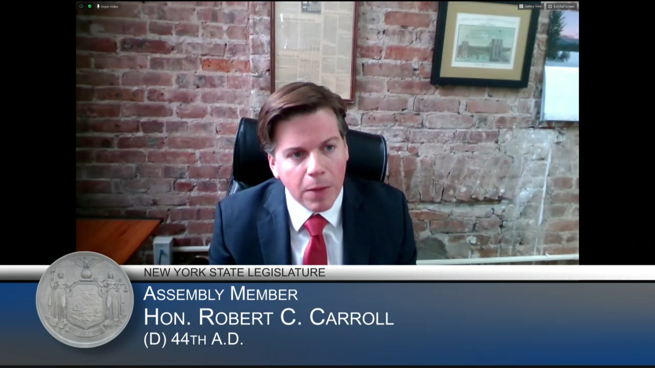 Carroll Questions NYC Mayor During Budget Hearing on Local Government