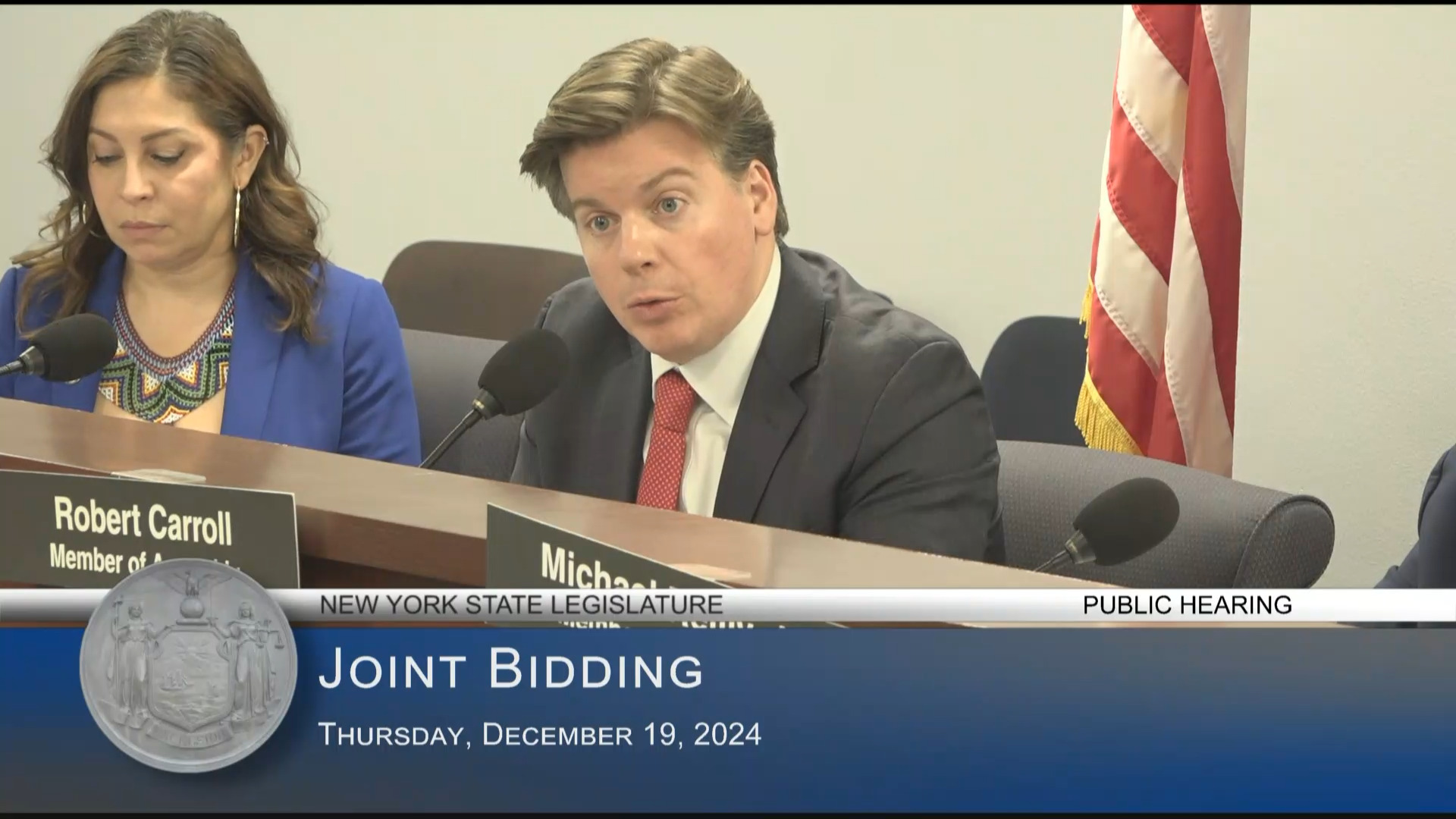 General Contractors Association Representative Testifies at Public Hearing Examining Effectiveness of the Implementation of Joint Bidding