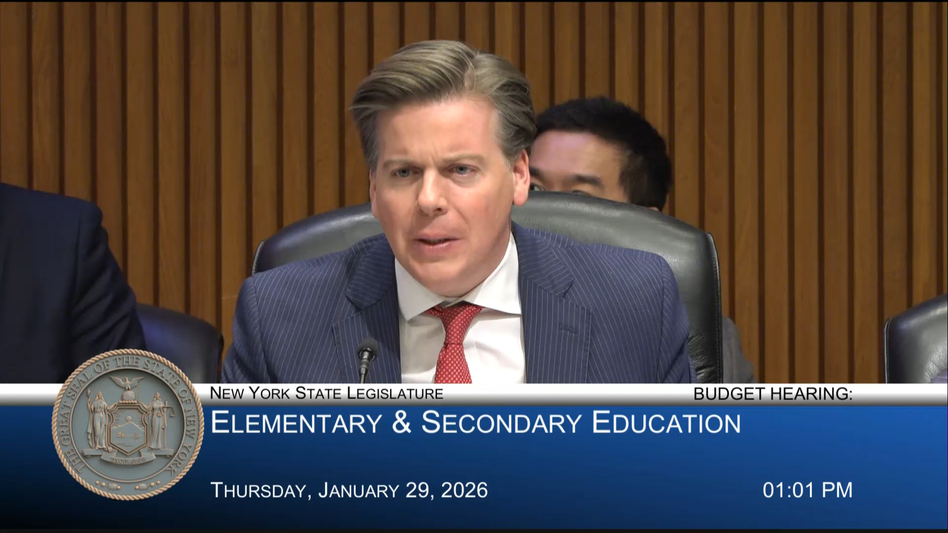 NYC Public Schools Chancellor Testifies During Budget Hearing on Elementary and Secondary Education