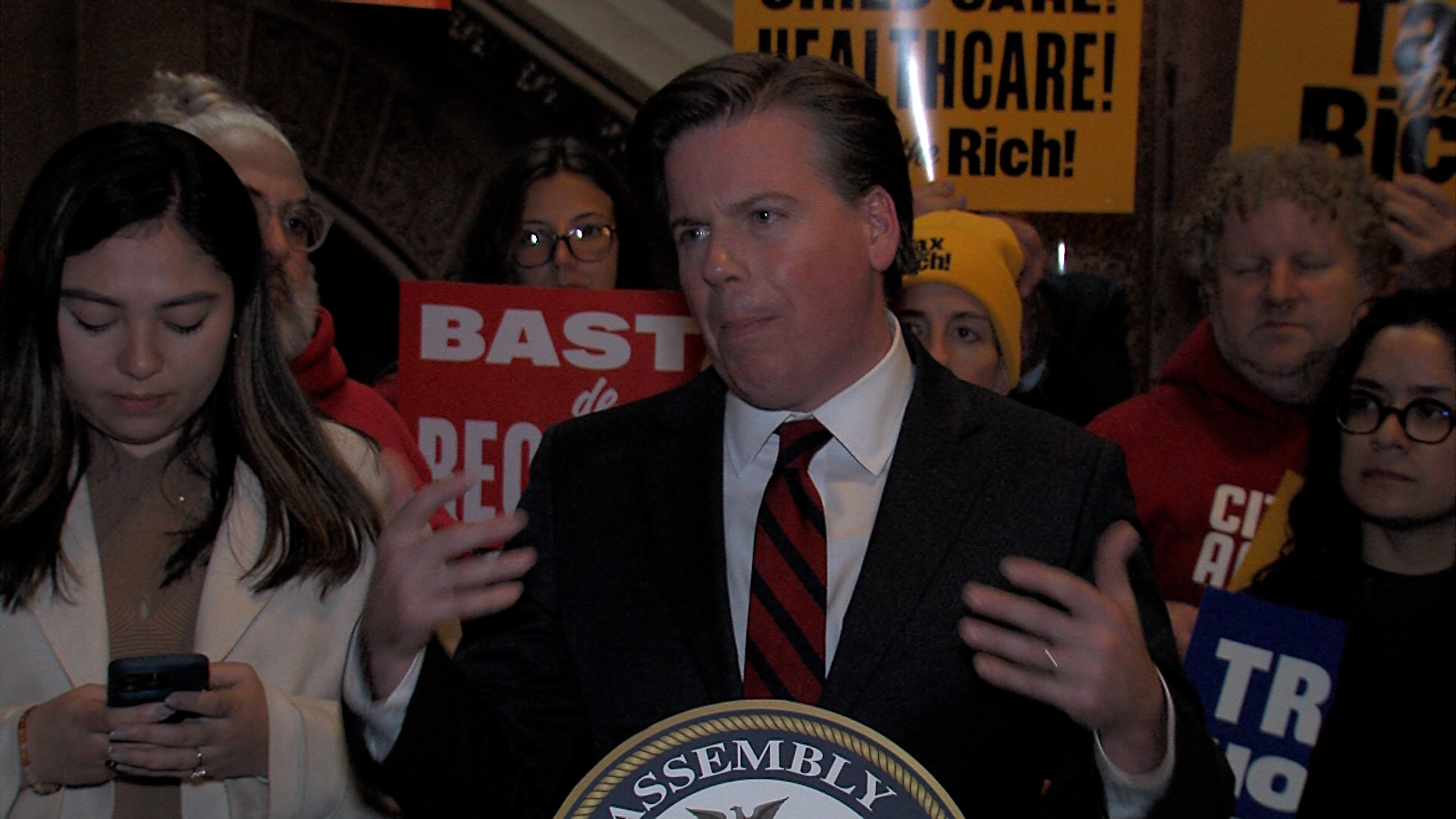 Carroll Calls for Taxing the Ultra Rich