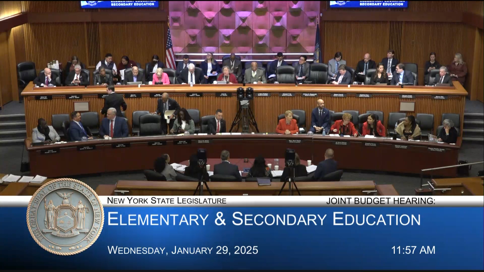 Education Commissioner Testifies During Budget Hearing on Elementary and Secondary Education