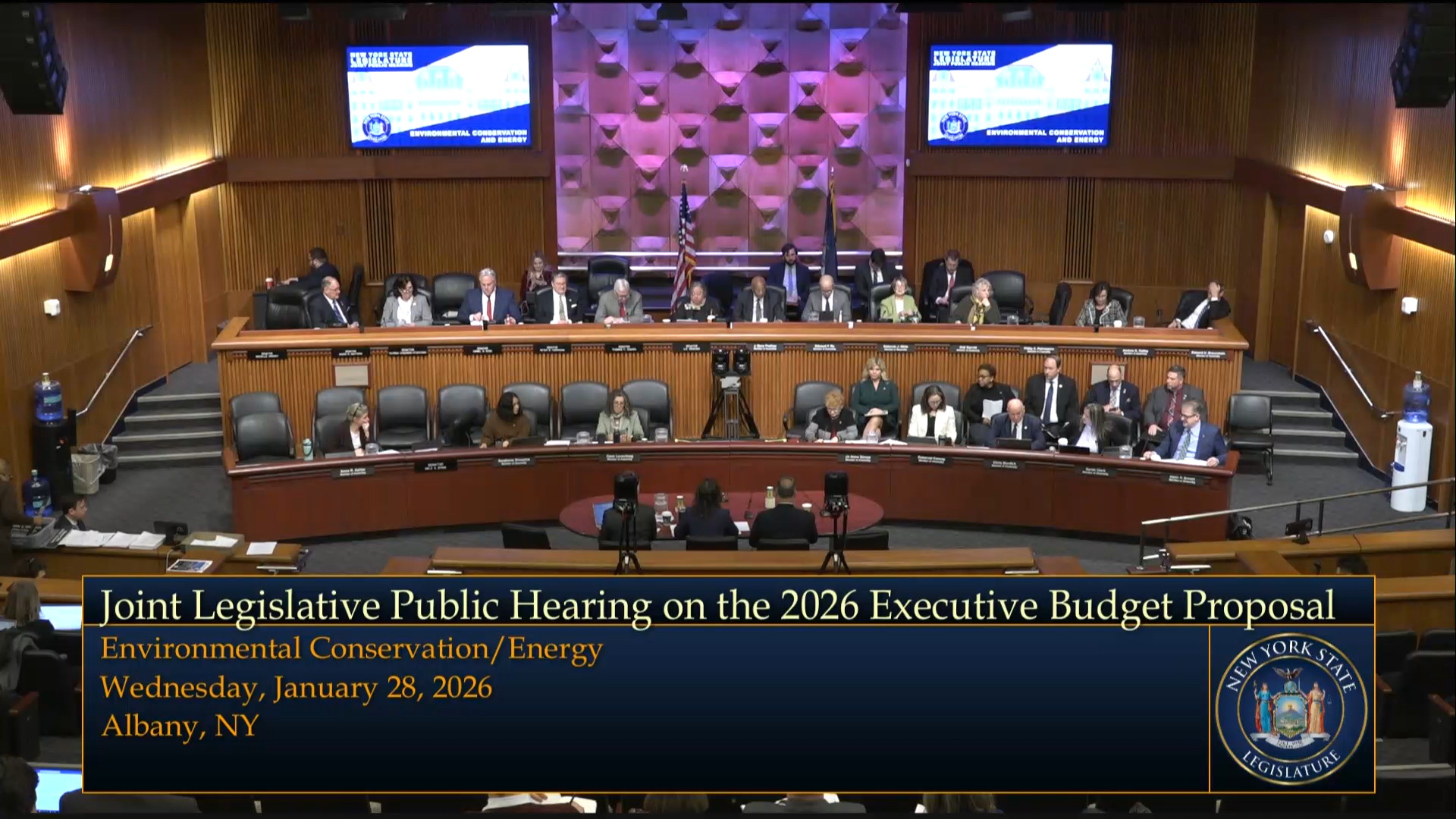 DEC Commissioner Testifies During Budget Hearing on Environmental Conservation