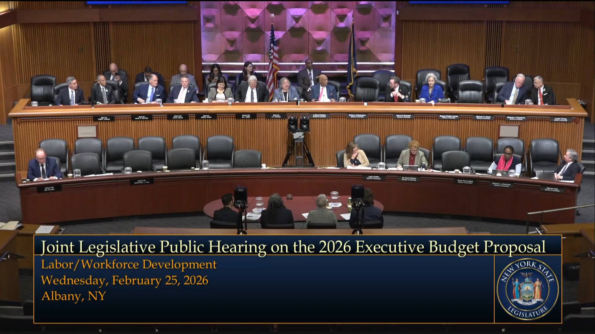 Assembly and Senate Hold Budget Hearing on Labor and Workforce Development