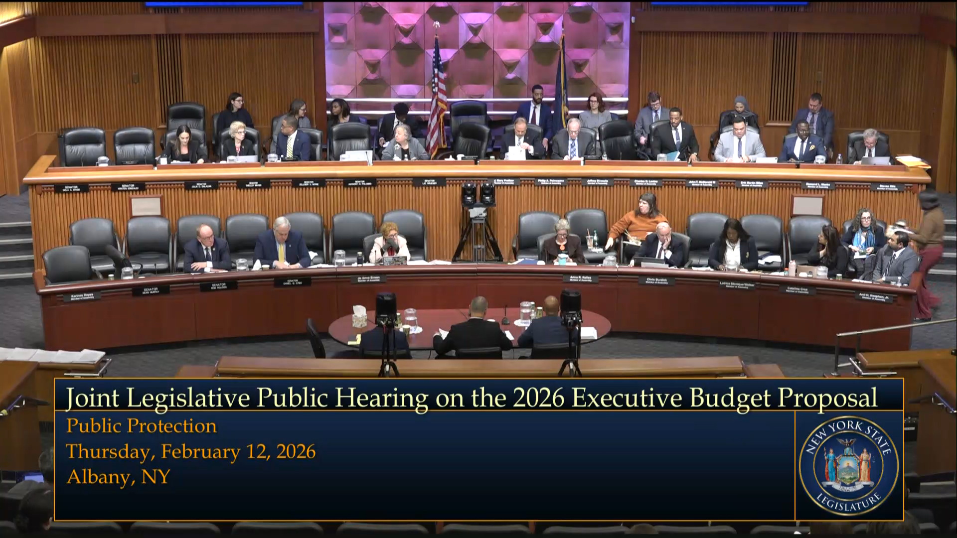 DOCCS Commissioner Testifies During Budget Hearing on Public Protection