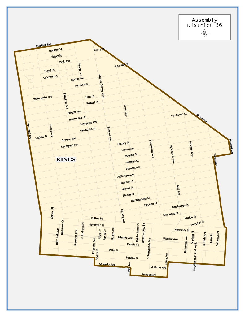 2024 56th Assembly District Map