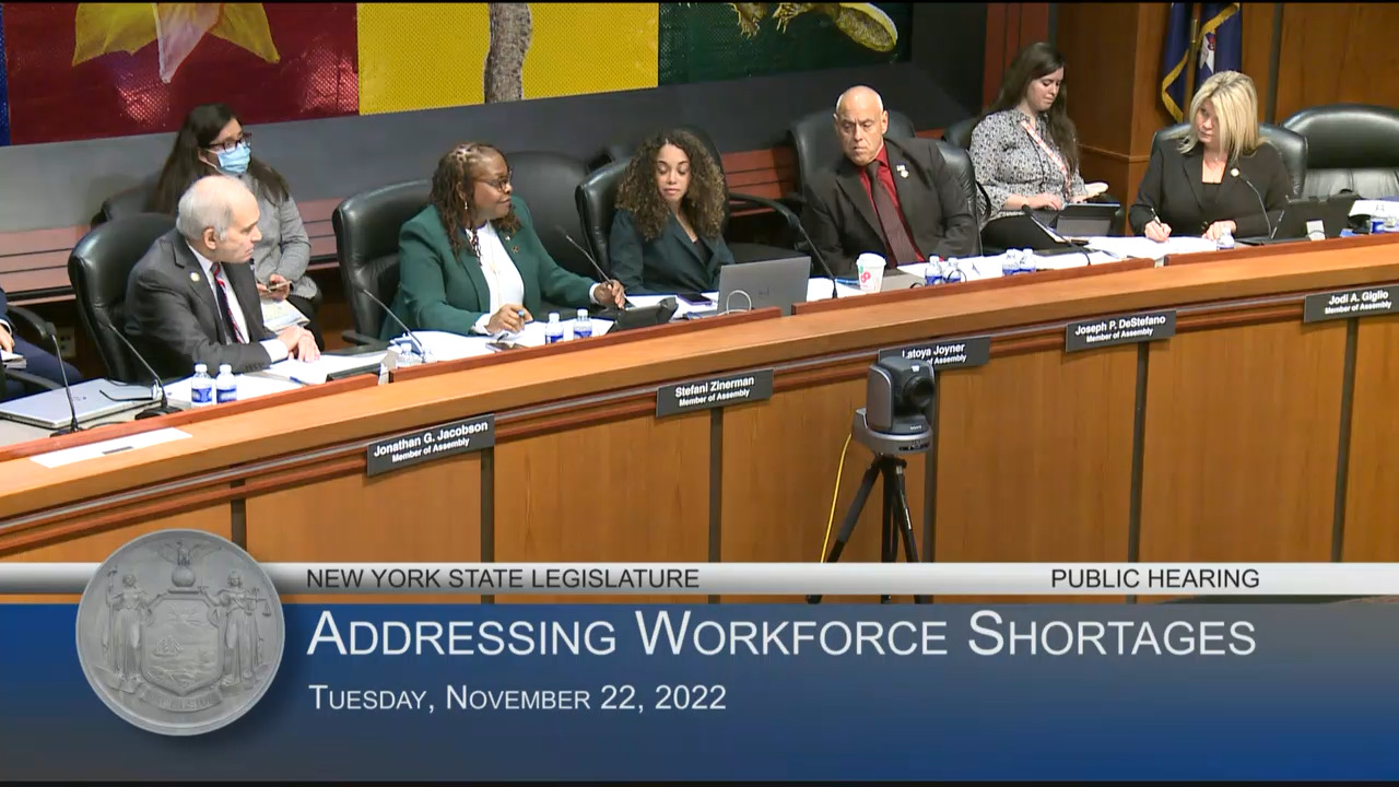 Expert Testifies During Hearing on Workforce Shortages