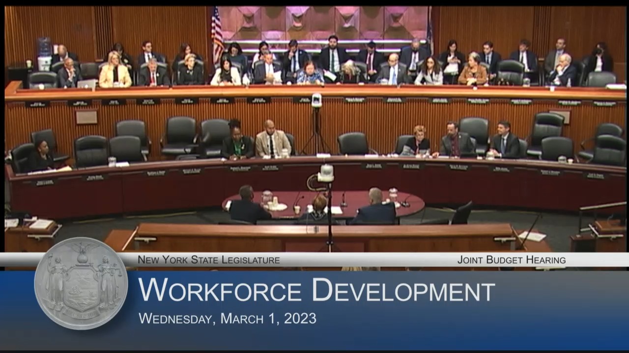 Civil Service Commissioner Testifies During Budget Hearing on Workforce Development and Labor