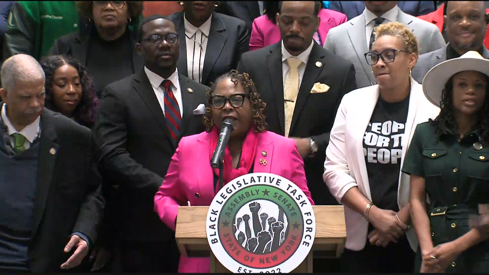 Assembly Black Task Force Rallies in Albany