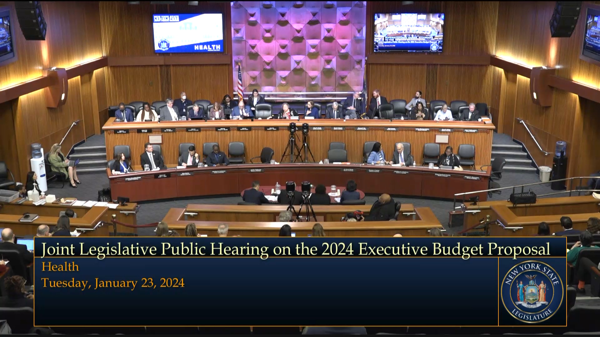 Forrest Questions Health Commissioner During Budget Hearing on Health