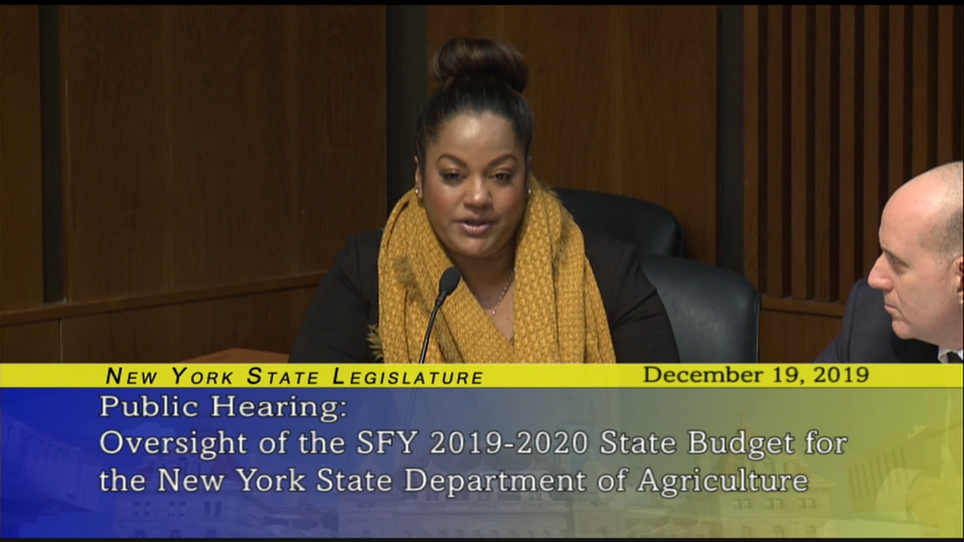 Public Hearing On New York State Department of Agriculture and Markets 2019-2020 State Budget (1)