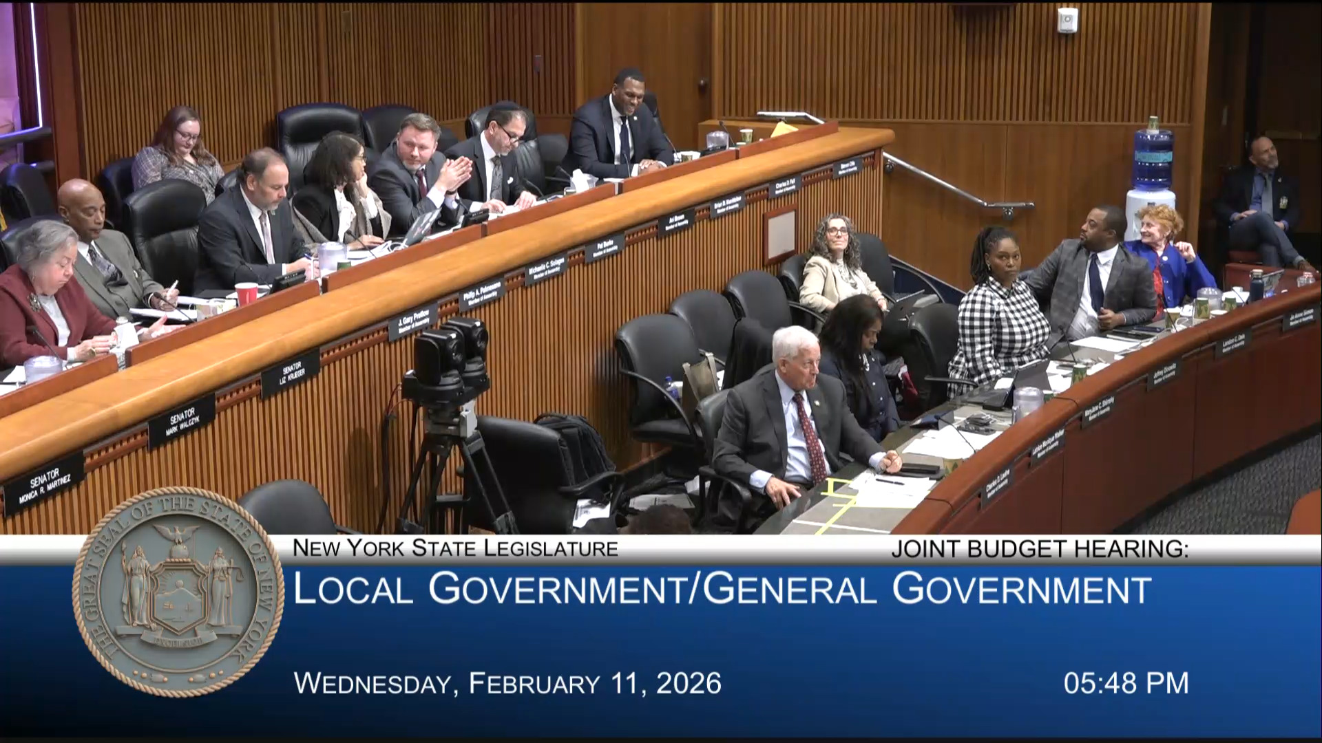 NYC Officials Testify During Budget Hearing on Local/General Government