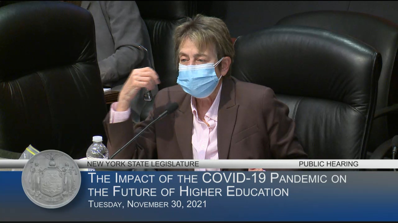 NYONEL Executive Director Testifies at Hearing on the Impact of the COVID-19 Pandemic on the Future of Higher Education