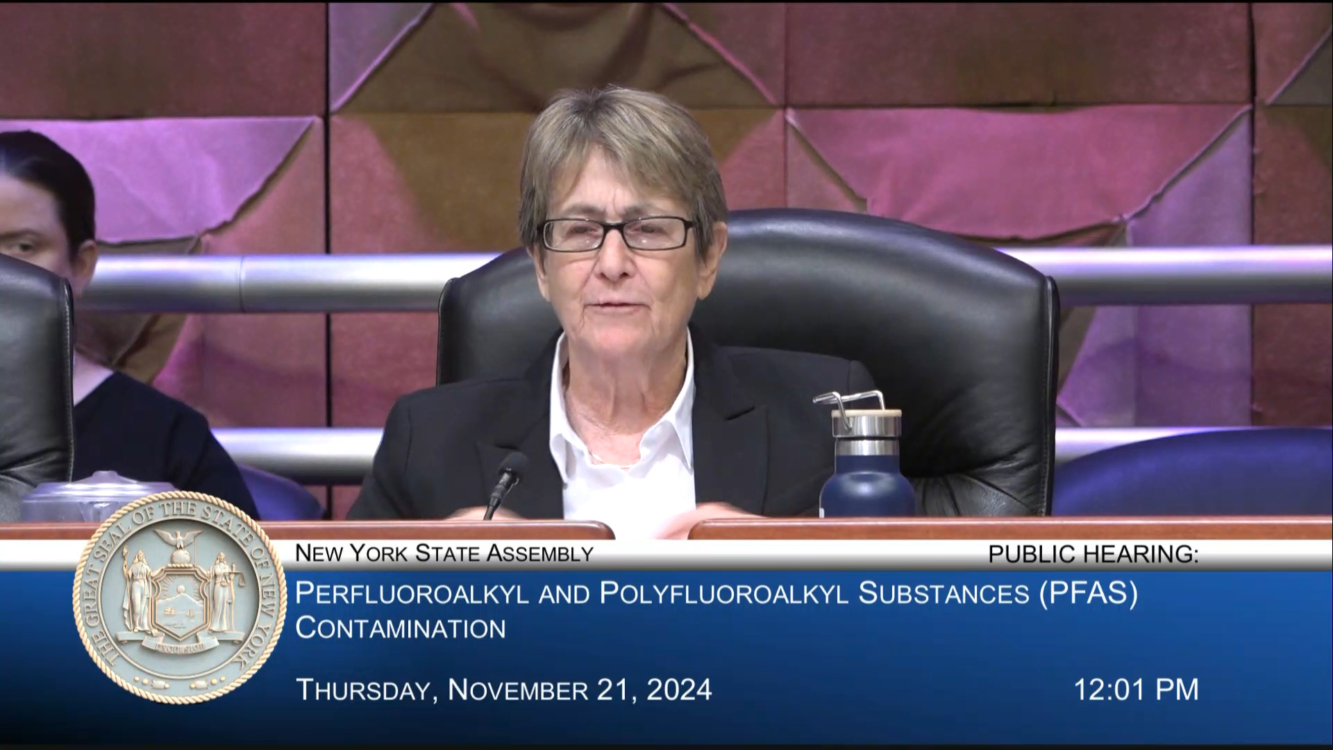 ENCON Commissioner Testifies during Public Hearing on PFAS Contamination in Water