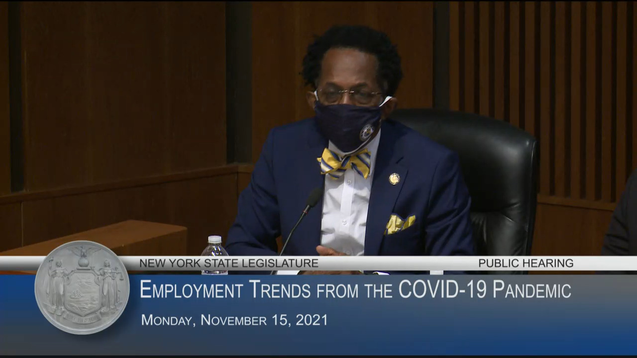 PRIDE Agenda Testifies During Hearing on Employment Trends from the COVID-19 Pandemic